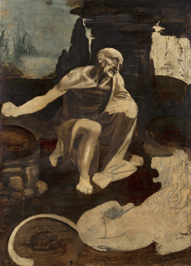 Leonardo da Vinci's Saint Jerome in the Wilderness